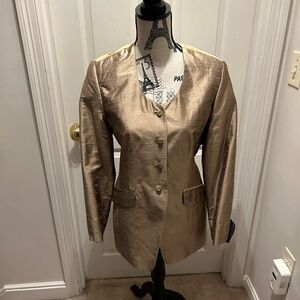 Gold Silk Jacket